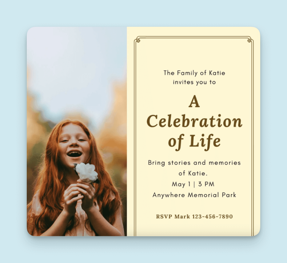 Find the Perfect Celebration of Life Invitation Wording Here