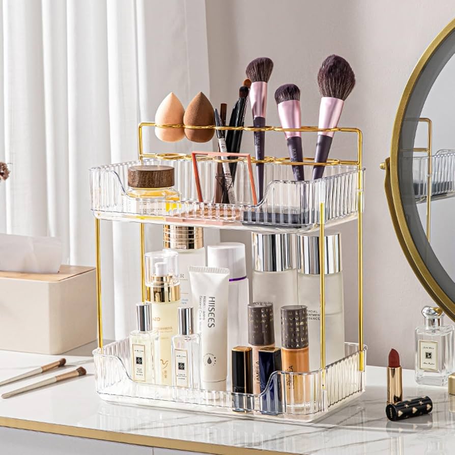 Top Acrylic Cosmetic Display Stands for Organizing Makeup & Skincare