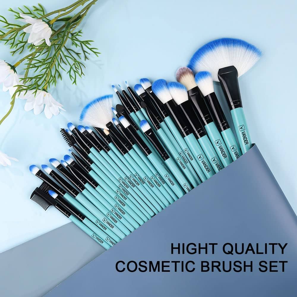 Buy Blue Cosmetic Brush Sets | Perfect for Professional & Daily Use