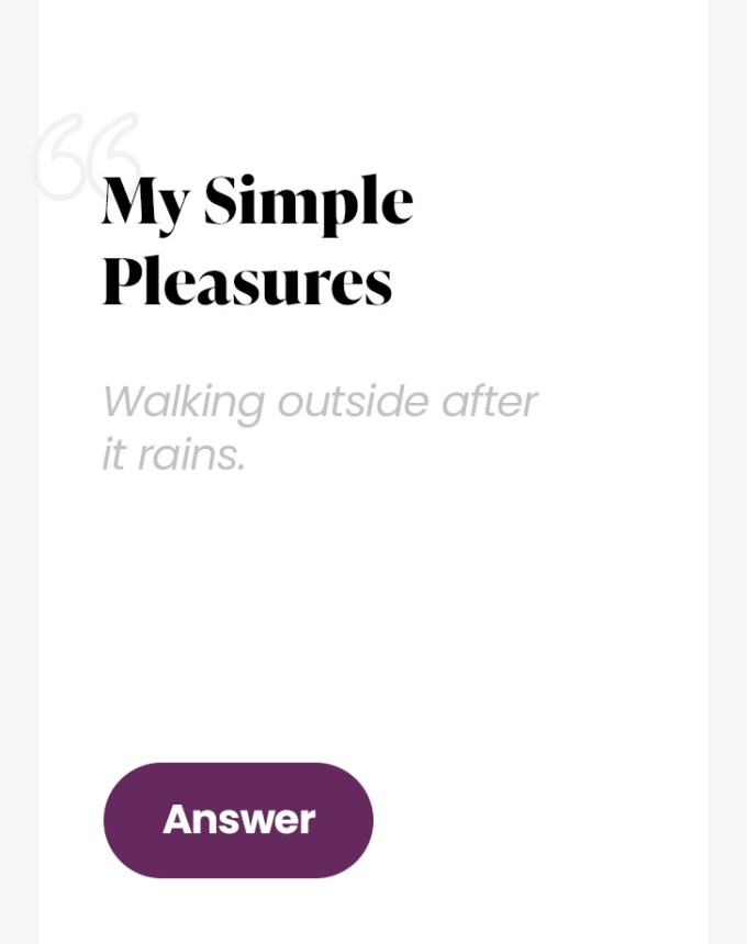 hinge prompts
