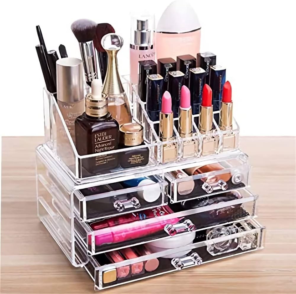 Top Acrylic Cosmetic Display Stands for Organizing Makeup & Skincare