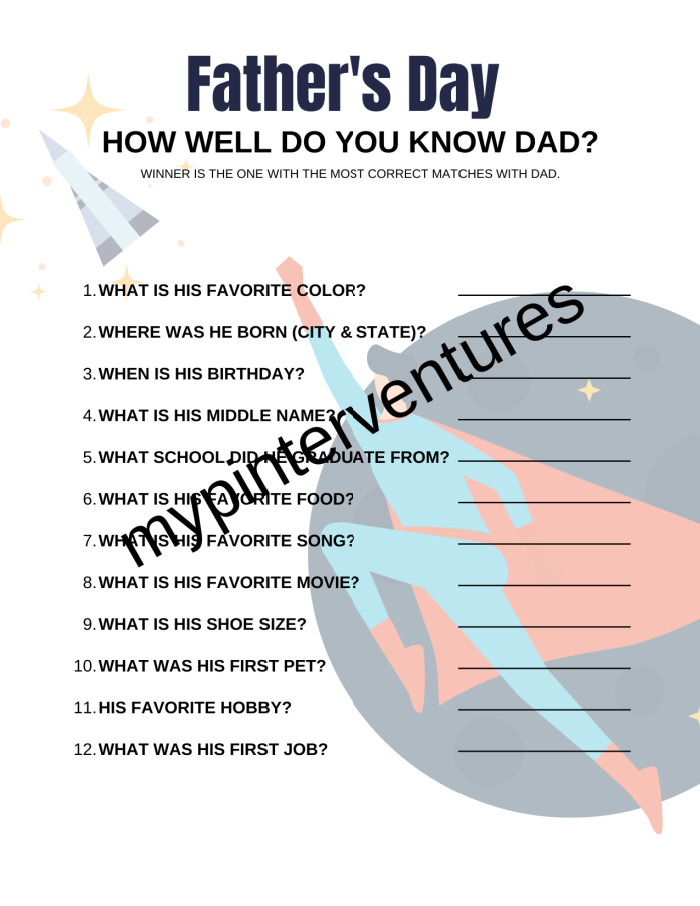 How Well Do You Know Your Dad Quiz: Think You Know Him? Put It to the Test!
