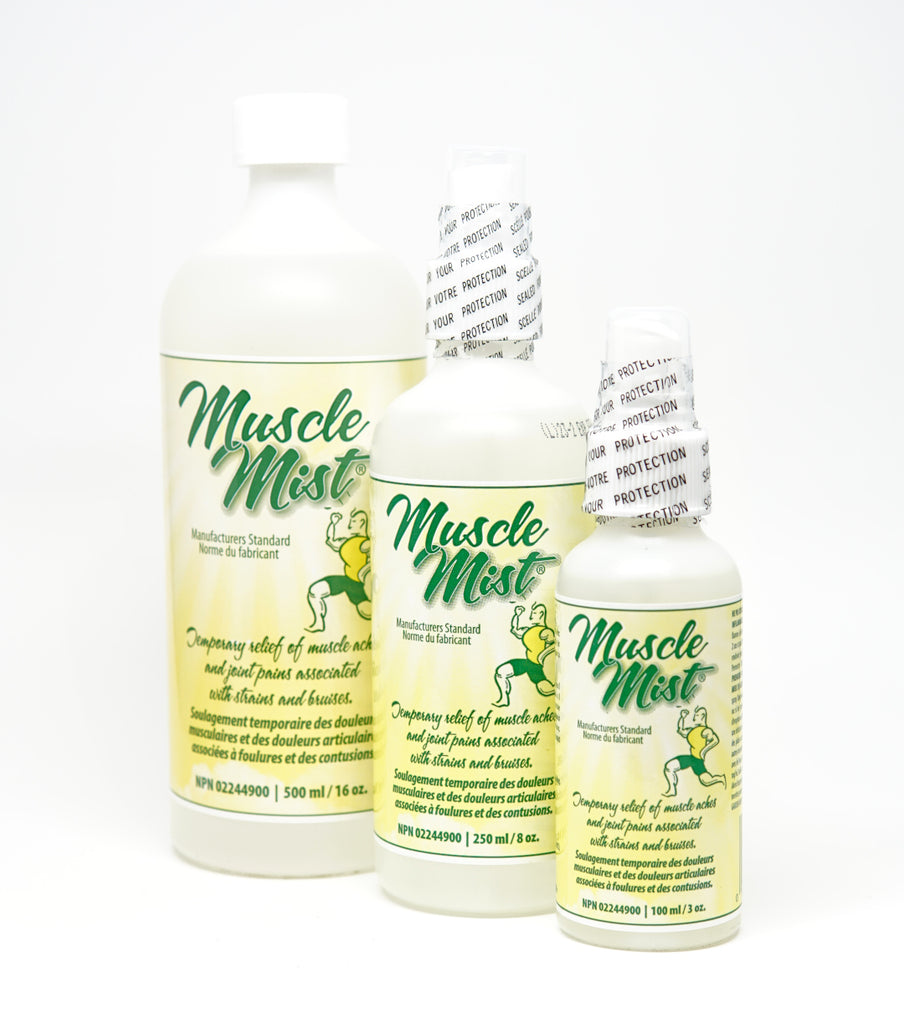 Pre- and Post-Workout Muscle Relief with Muscle Mist