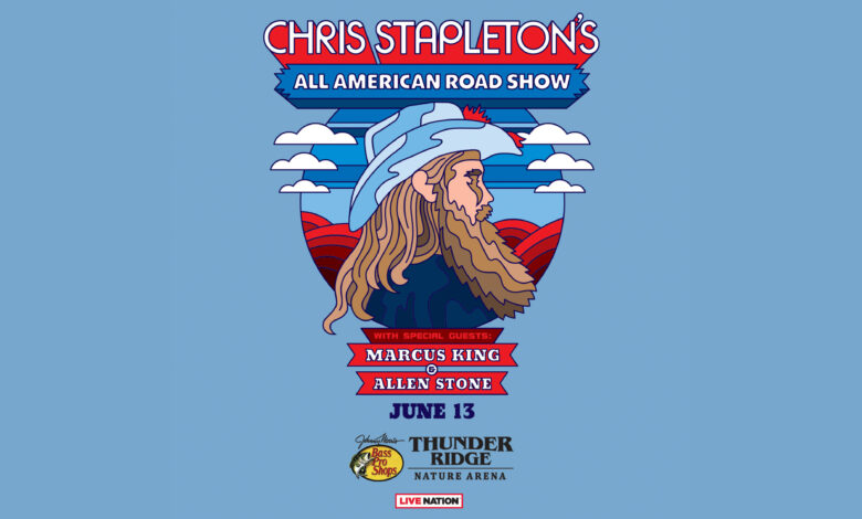 Watch Chris Stapleton Rock the Stage at Thunder Ridge Nature Arena