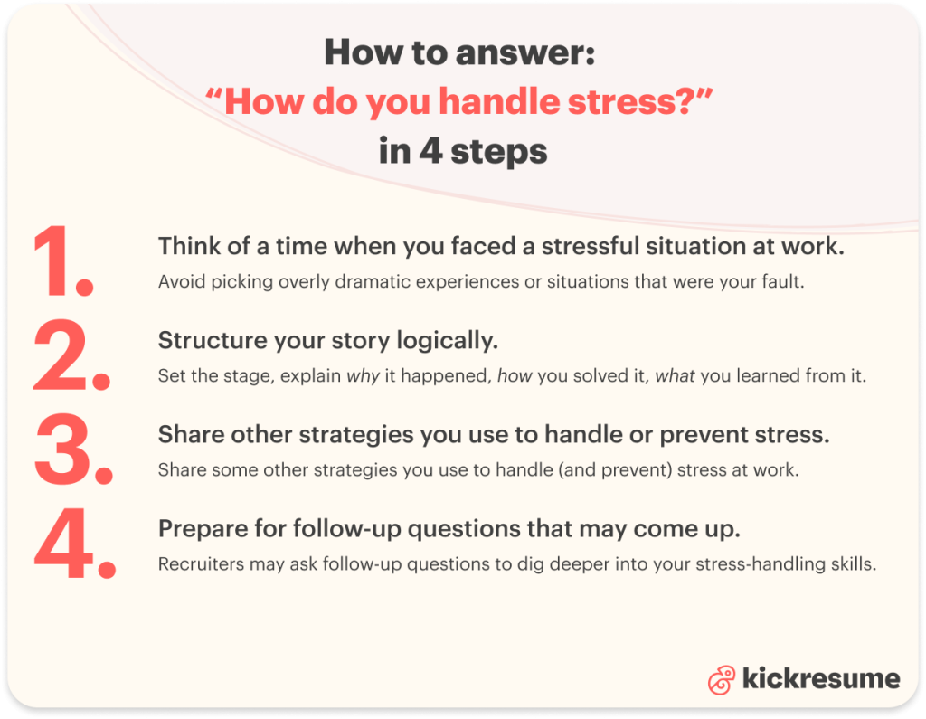 How Well Do You Handle Stress Disability Question: Simple Guide for Job Seekers