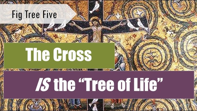 Find the tree of life with cross, what it means for your faith