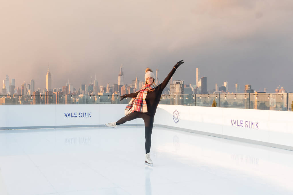 Stunning Vale Rink Photos From The William Vale Rooftop