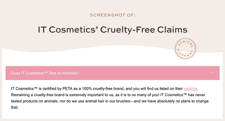 IT Cosmetics Cruelty Free Status: The Facts You Need to Know