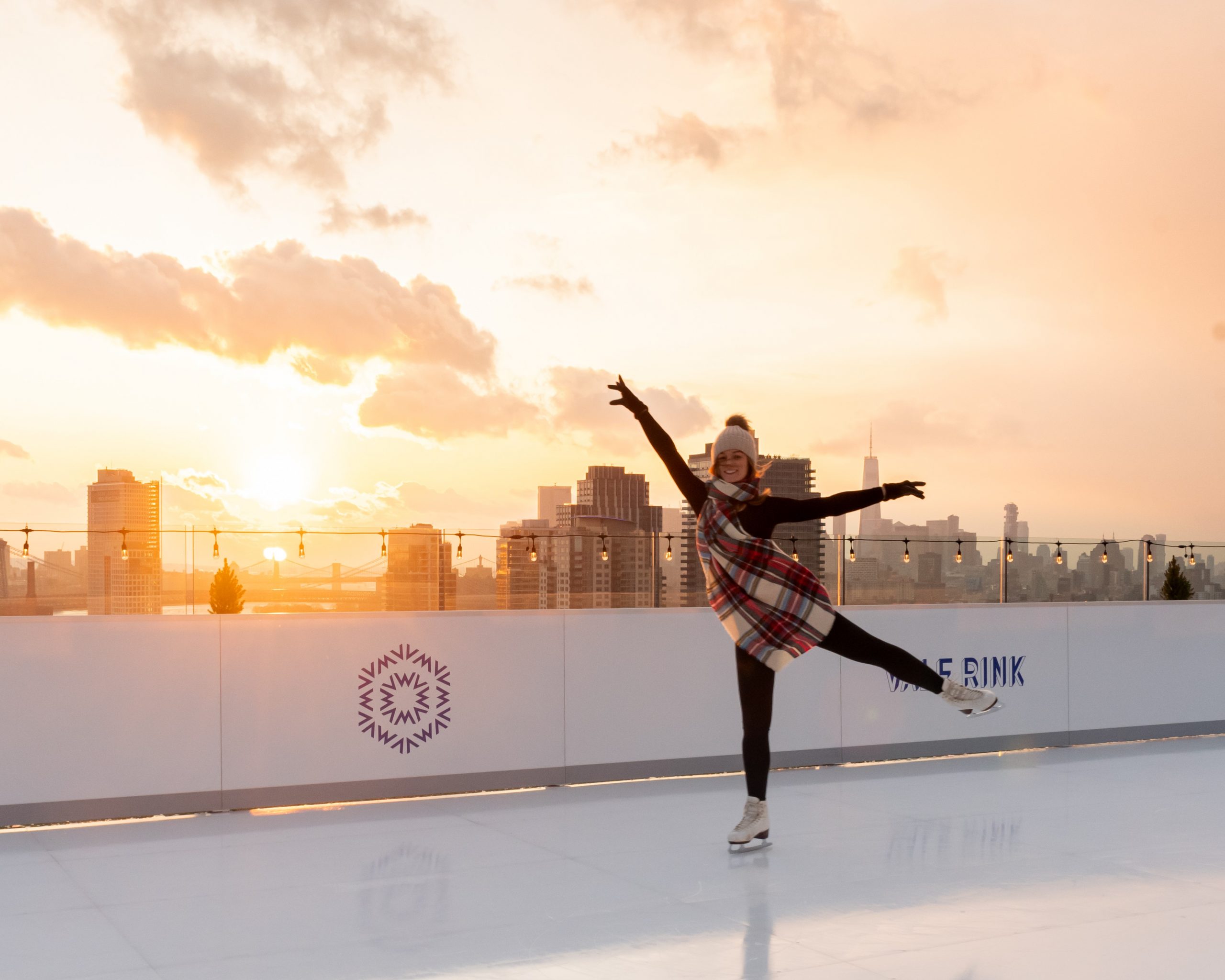 Stunning Vale Rink Photos From The William Vale Rooftop