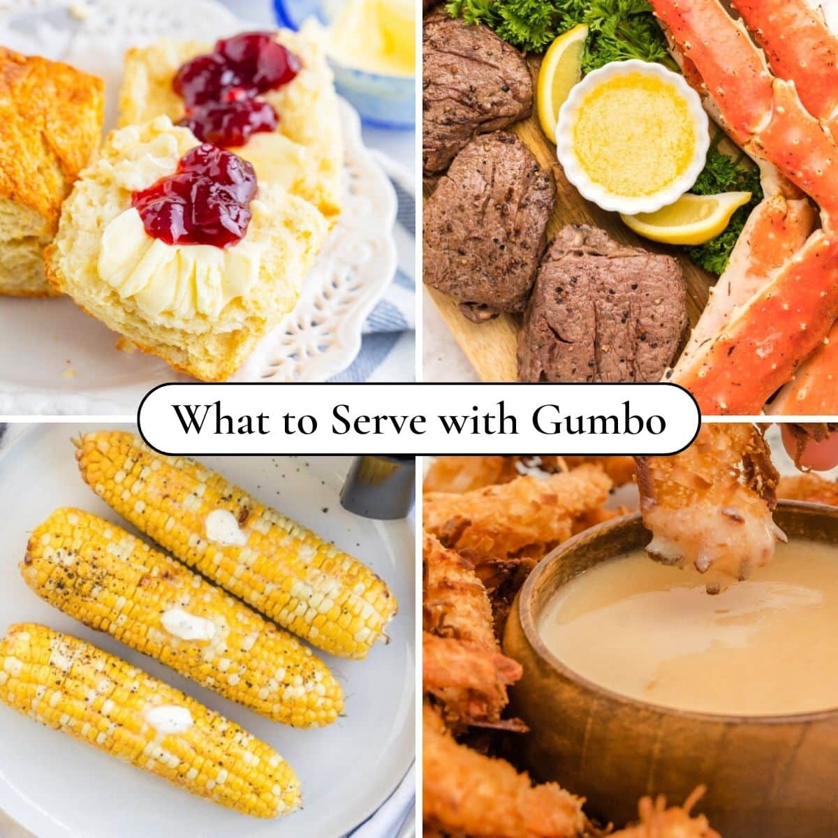 What food goes well with gumbo? Easy sides youll love!