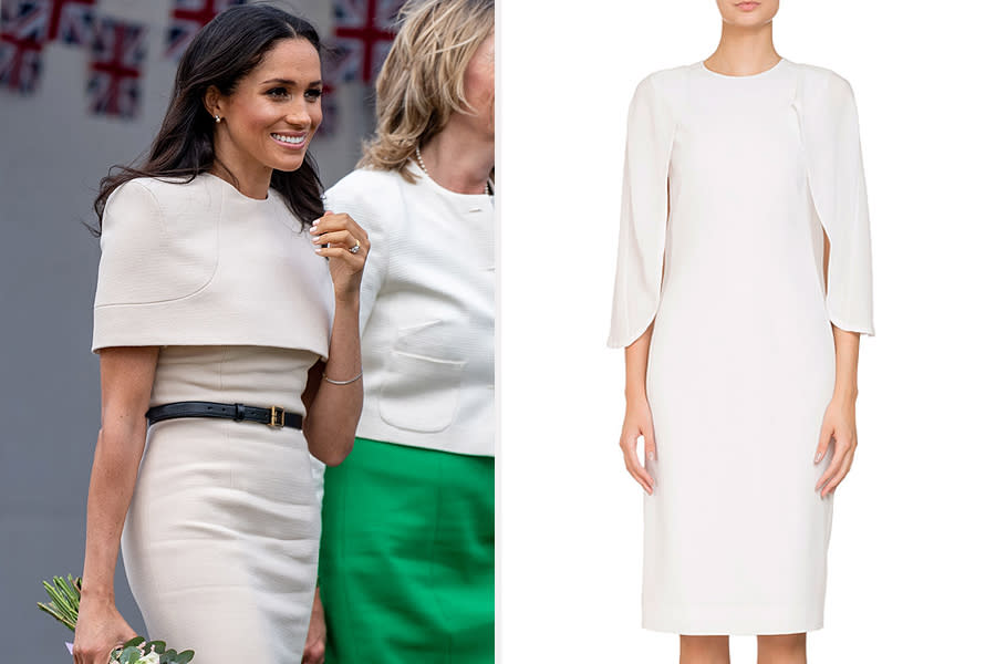 Meghan Markle Cape Dress: Get the Look for Less Today