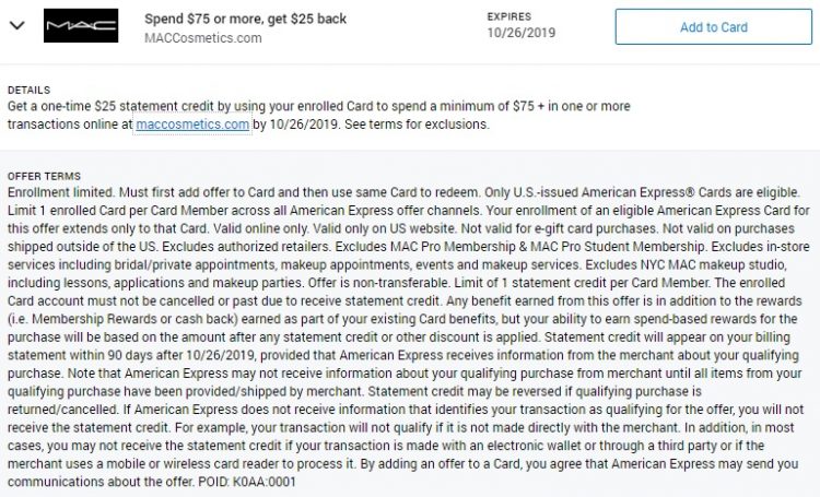 Does MAC Cosmetics Have a Credit Card for Rewards and Discounts?